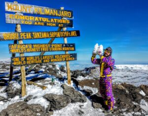 Mark Guido summits Mt. Kilimanjaro