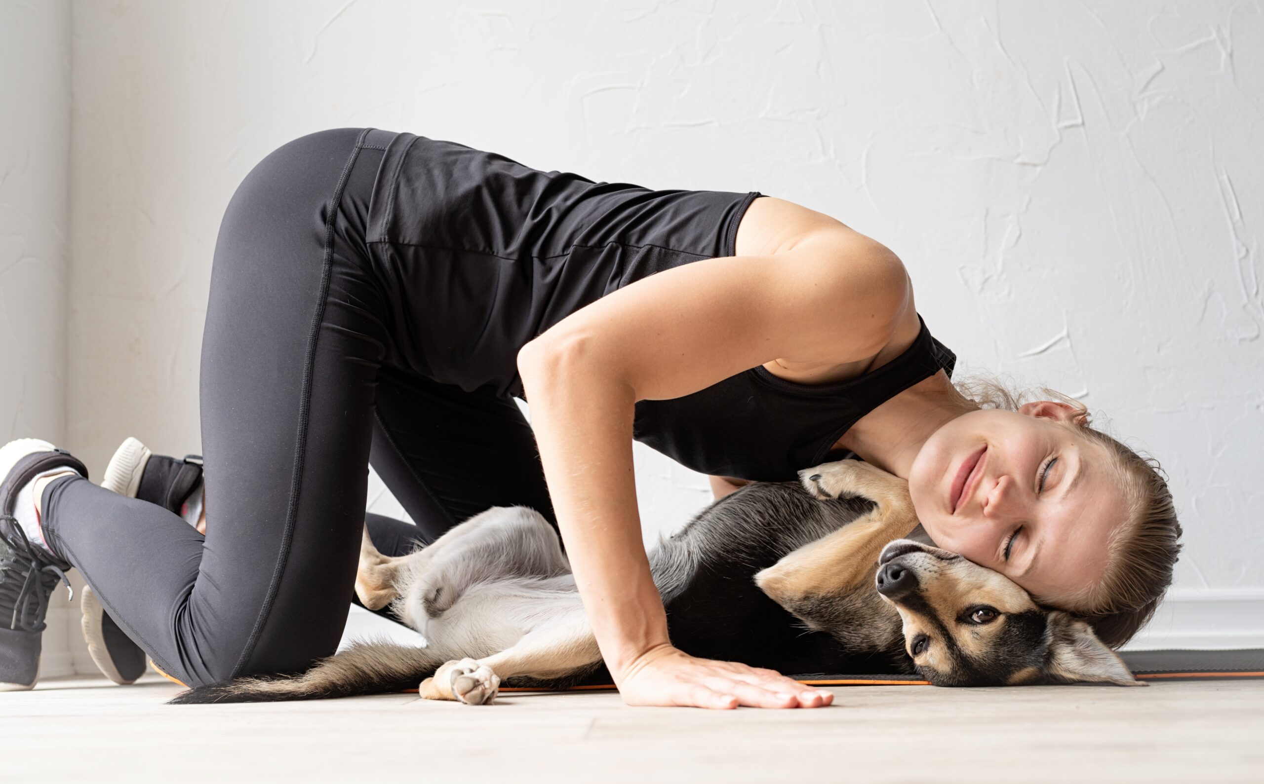 puppy yoga